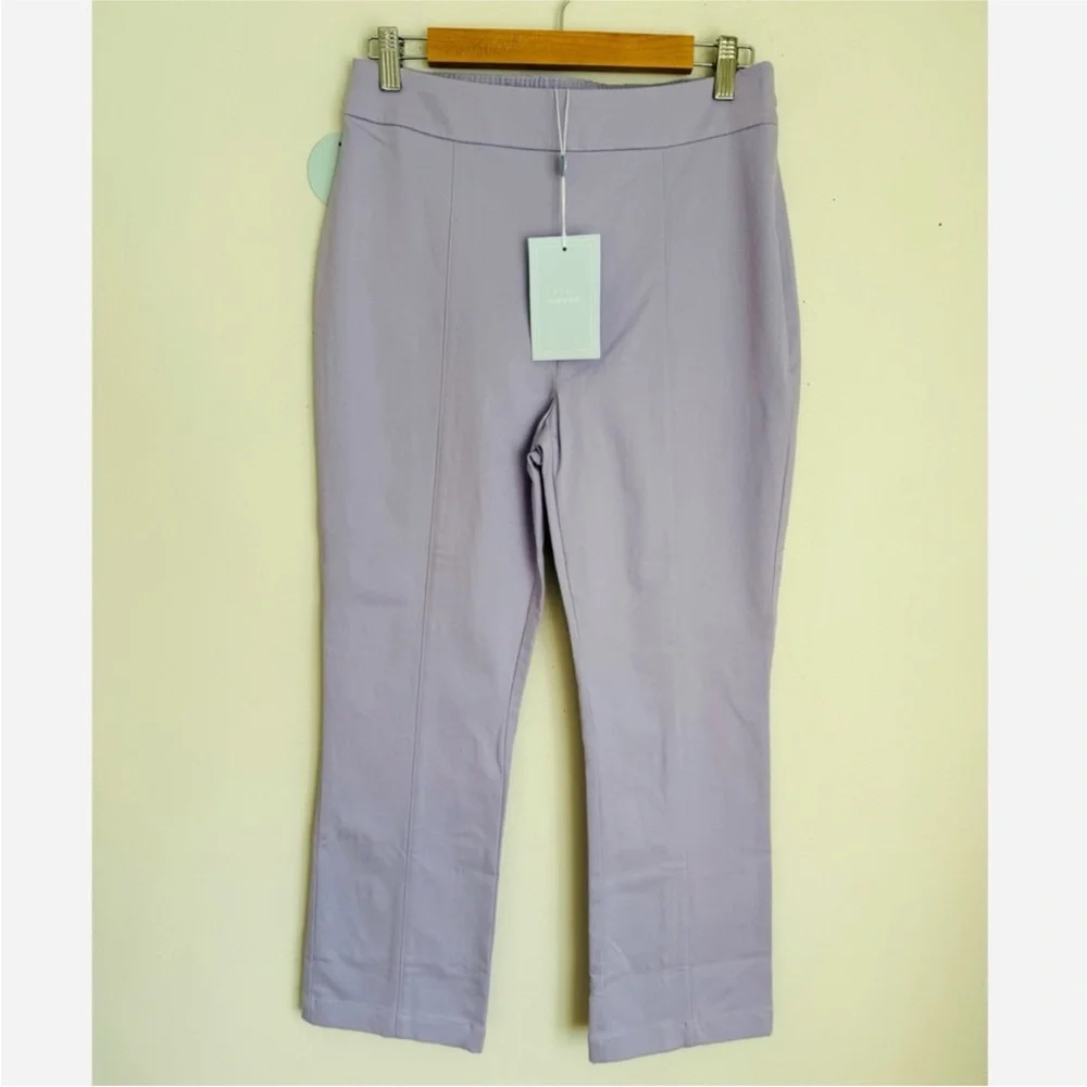 NWT Hill House Claire lavender ankle length high-rise fit 11.5“ rise, 26“ inseam - Picture 3 of 6
